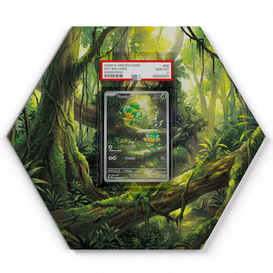 089/086 Pansage - Extended Artwork Pokemon Card Display