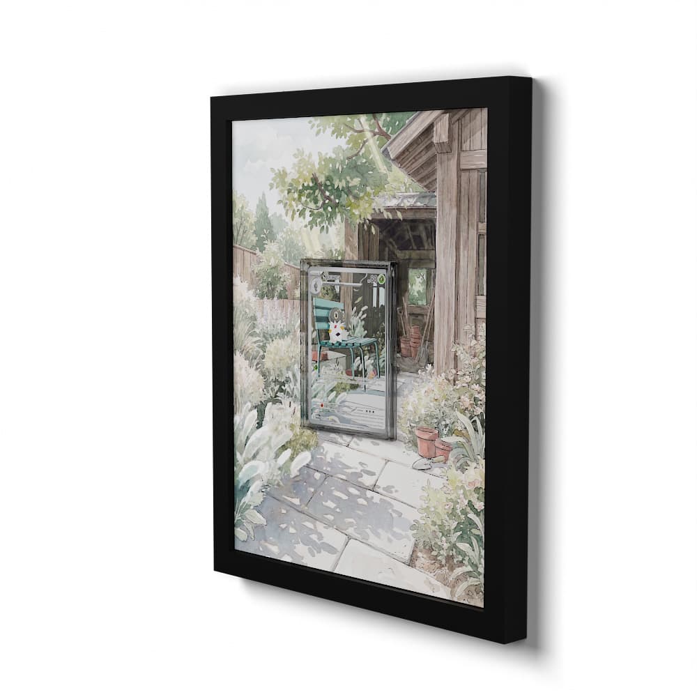 089 Spewpa - Extended Artwork Framed Pokemon Card Display