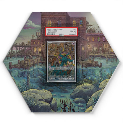 091/084 Dhelmise - Extended Artwork Pokemon Card Display