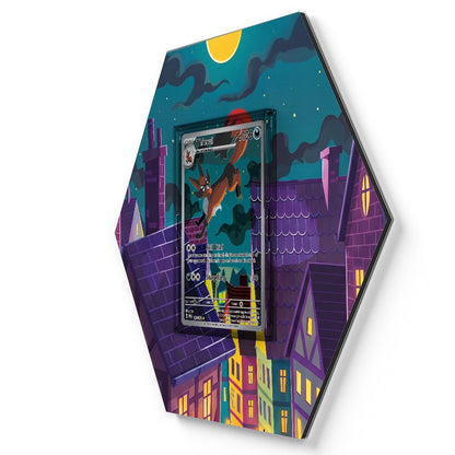 092/084 Thievul - Extended Artwork Pokemon Card Display