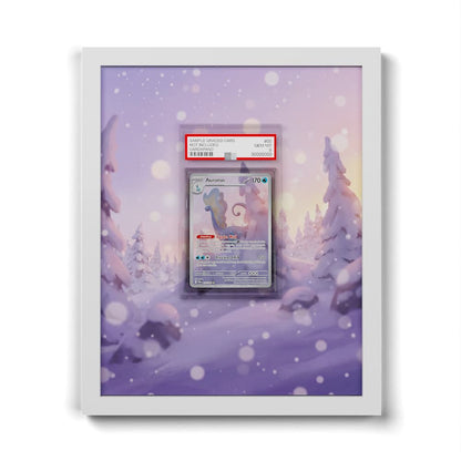 092 Aurorus - Extended Artwork Framed Pokemon Card Display