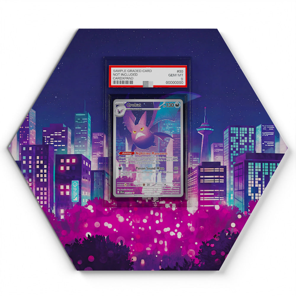 093 Crobat - Extended Artwork Pokemon Card Display