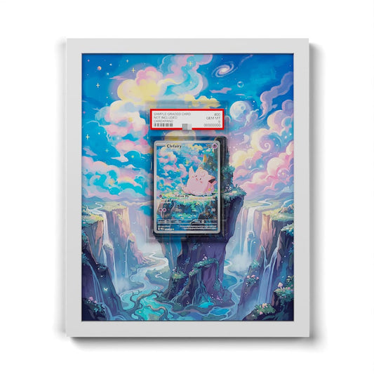094 Clefairy - Extended Artwork Framed Pokemon Card Display