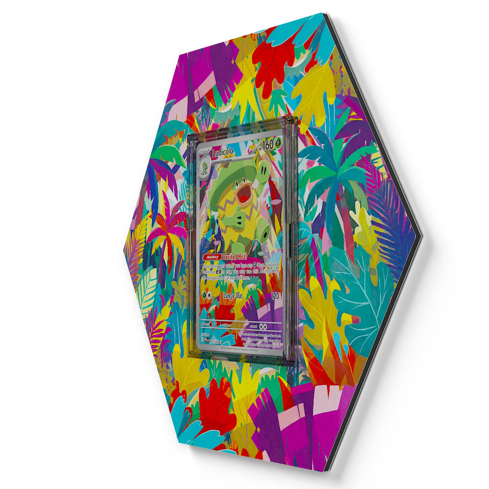 095/094 Ludicolo - Extended Artwork Pokemon Card Display