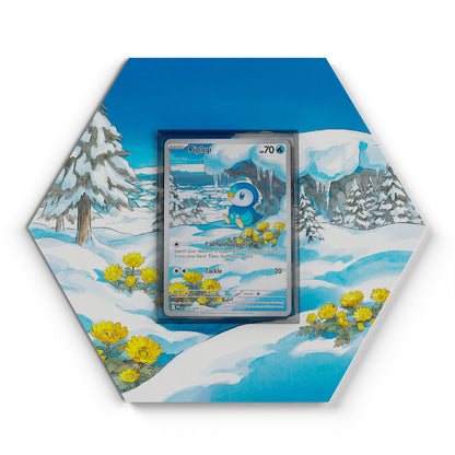 098/094 Piplup - Extended Artwork Pokemon Card Display