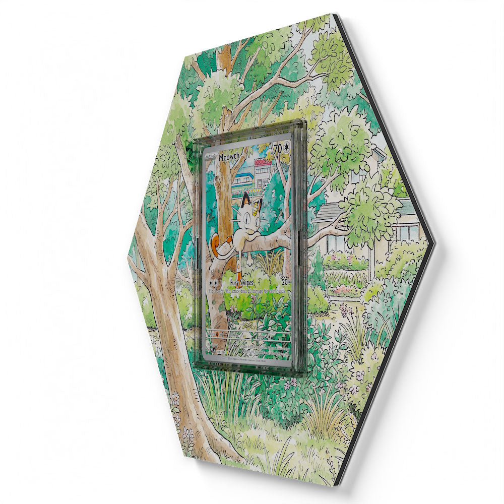 106/094 Meowth - Extended Artwork Pokemon Card Display