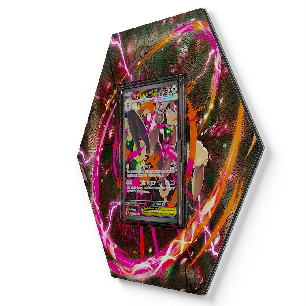 128/094 Mega Lopunny EX - Extended Artwork Pokemon Card Display