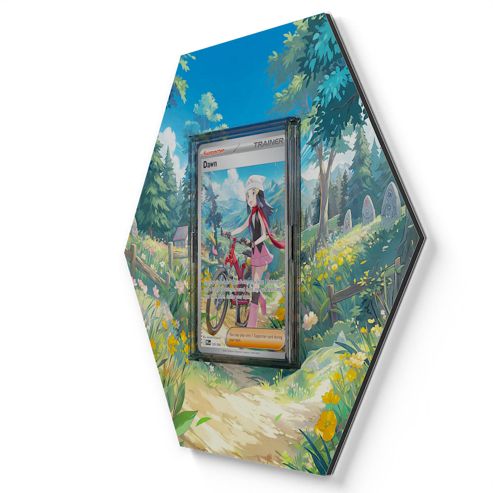 129/094 Dawn - Extended Artwork Pokemon Card Display