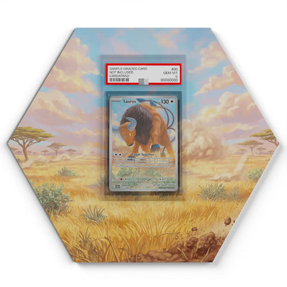 096/086 Tauros - Extended Artwork Pokemon Card Display