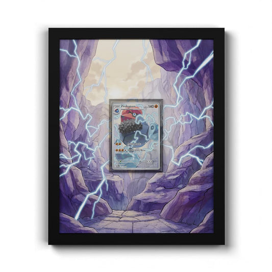 096 Probopass - Extended Artwork Framed Pokemon Card Display