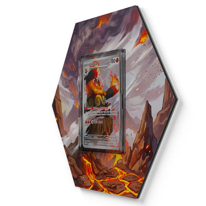 098/086 Emboar - Extended Artwork Pokemon Card Display