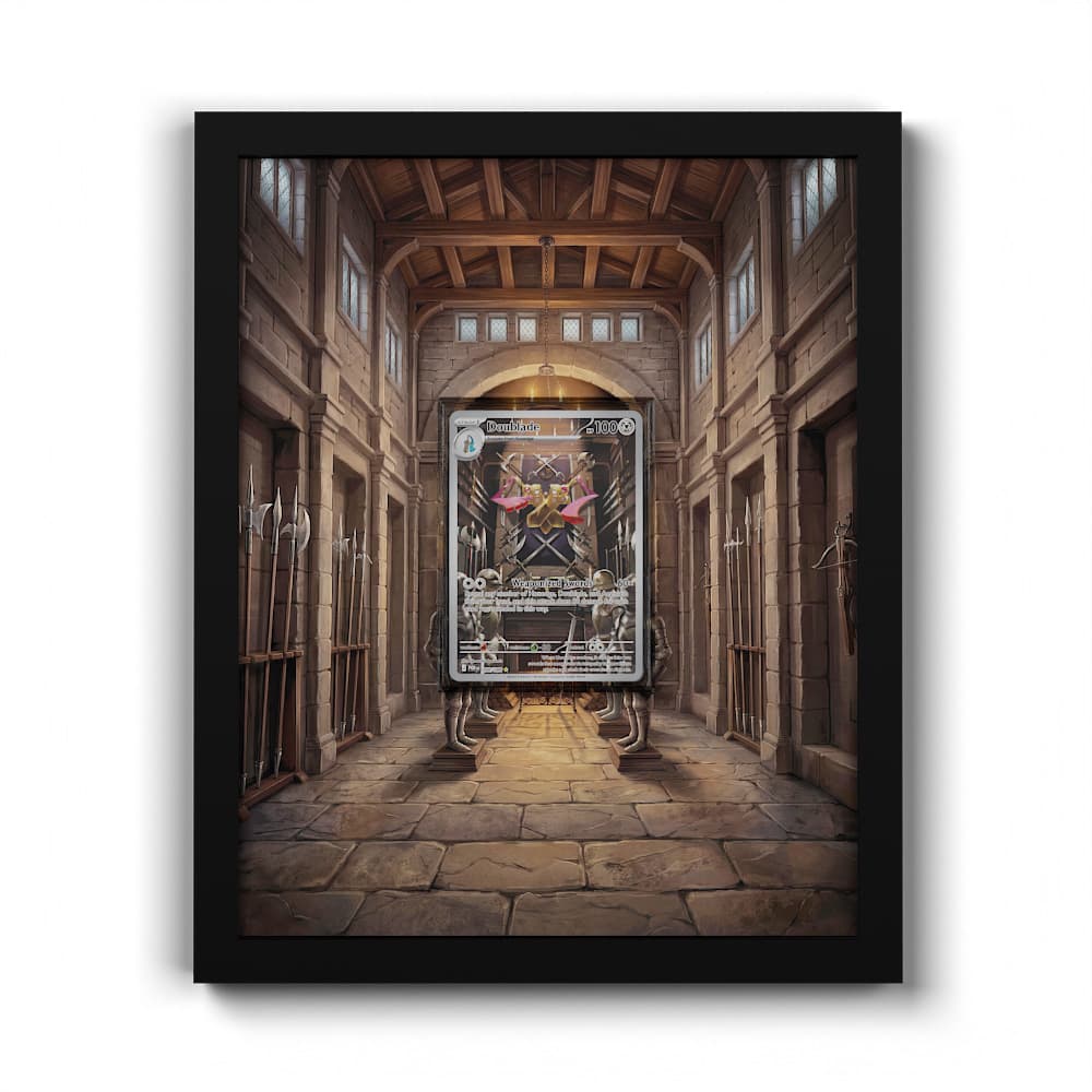 098 Doublade - Extended Artwork Framed Pokemon Card Display