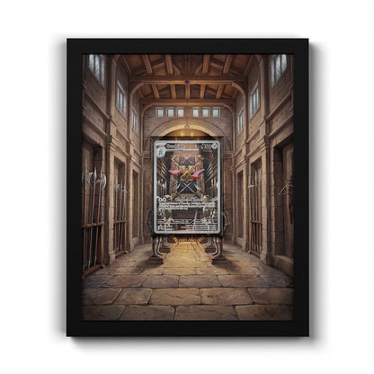 098 Doublade - Extended Artwork Framed Pokemon Card Display