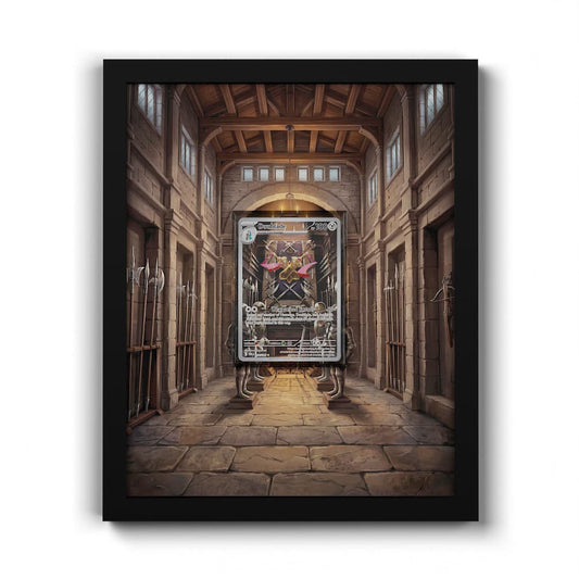 098 Doublade - Extended Artwork Framed Pokemon Card Display