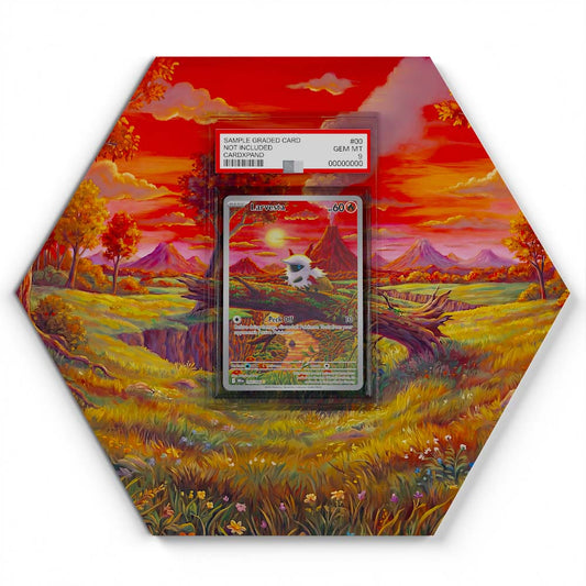 099/086 Larvesta - Extended Artwork Pokemon Card Display
