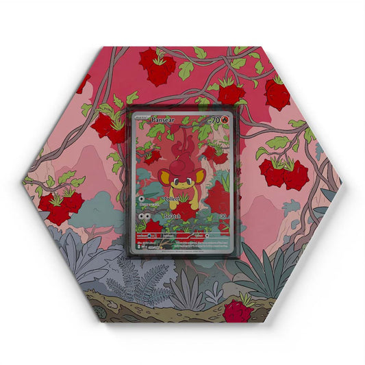 099/086 Pansear - Extended Artwork Pokemon Card Display