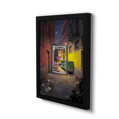 099 Raticate - Extended Artwork Framed Pokemon Card Display