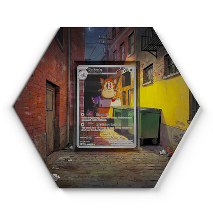 099/088 Raticate - Extended Artwork Pokemon Card Display