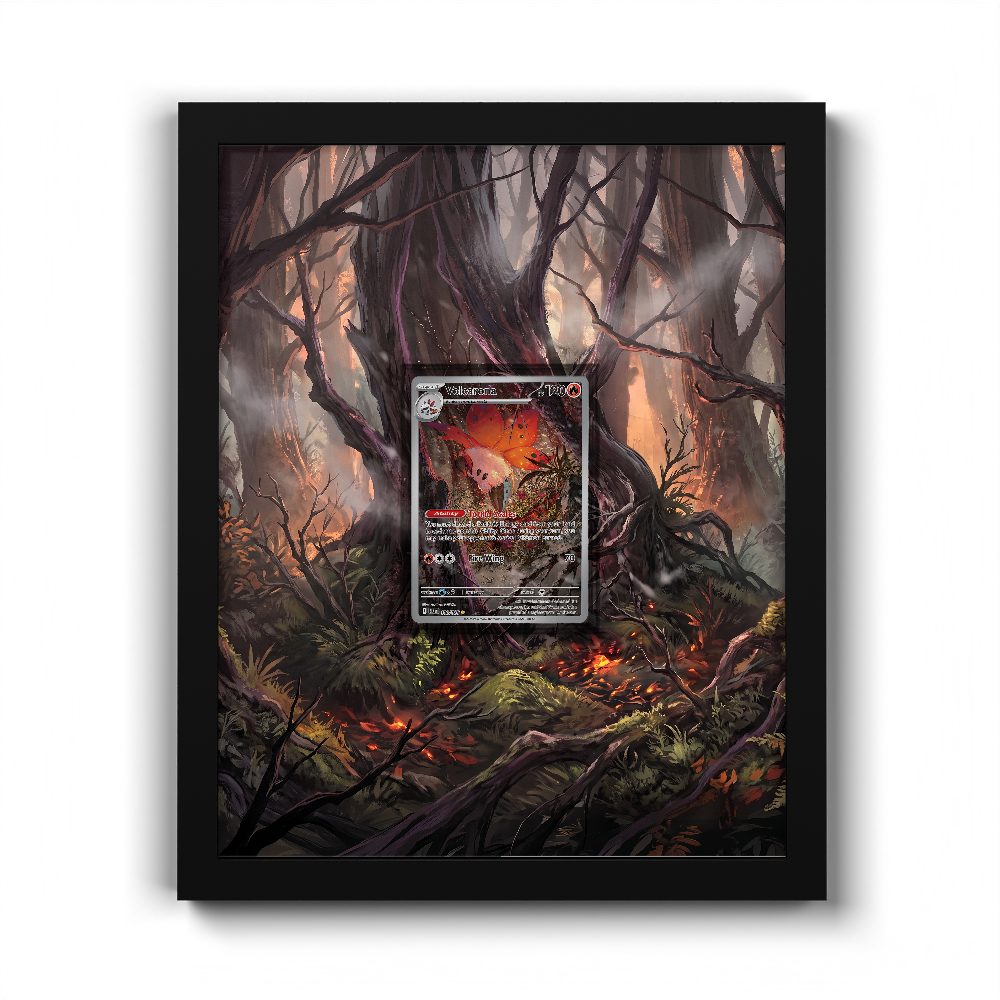 100/086 Volcarona - Extended Artwork Pokemon Card Frame