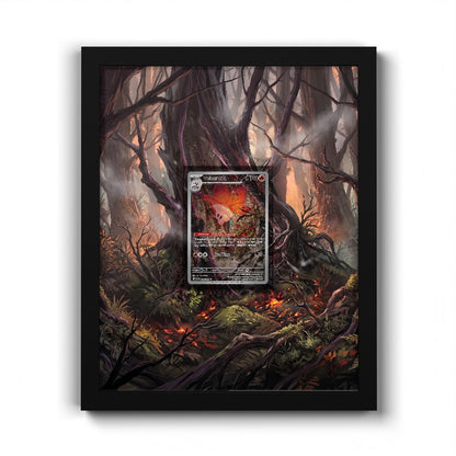 100/086 Volcarona - Extended Artwork Pokemon Card Frame