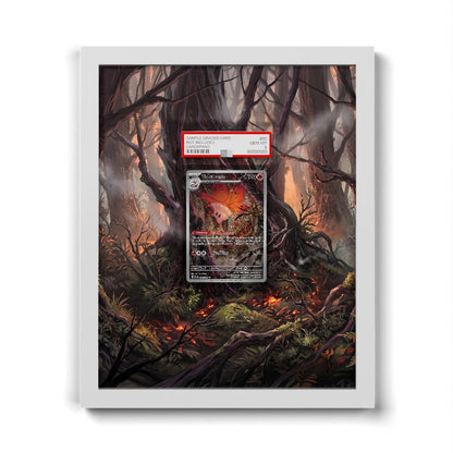 100/086 Volcarona - Extended Artwork Pokemon Card Frame
