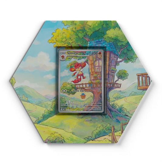 100/086 Simisear - Extended Artwork Pokemon Card Display