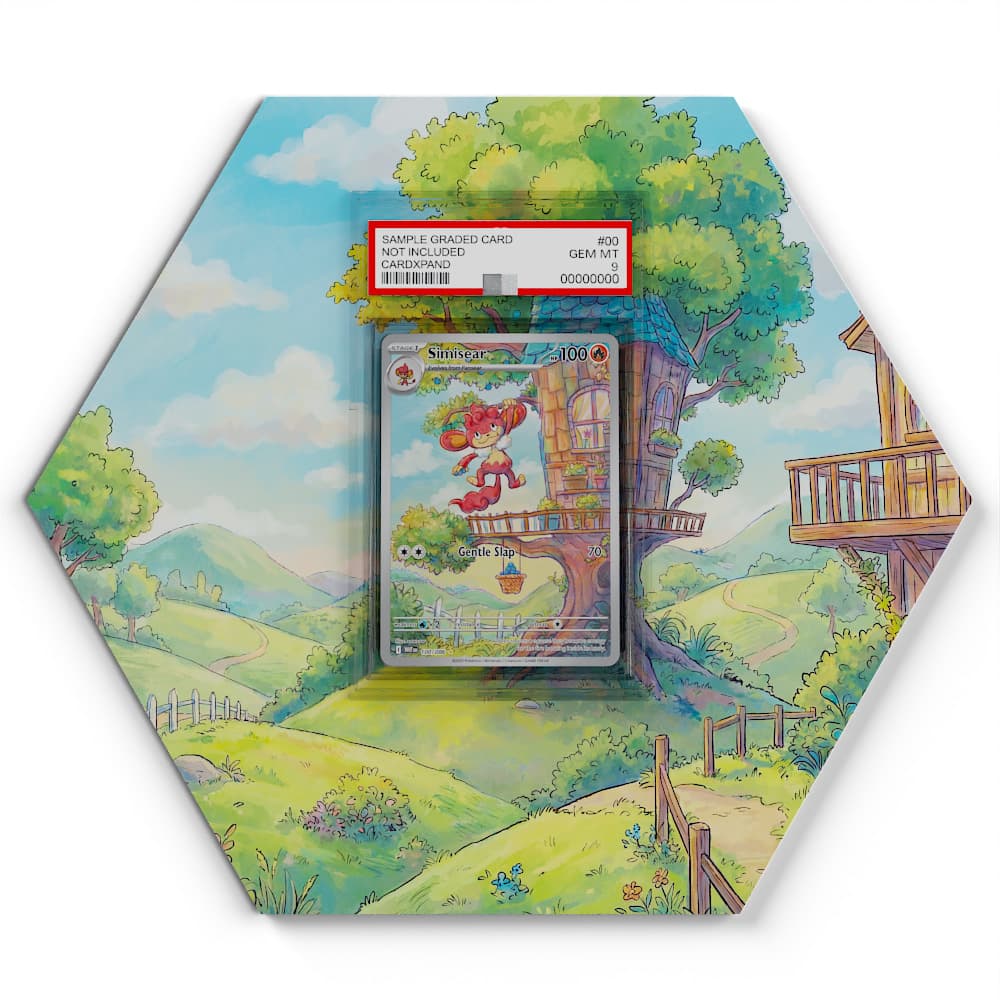 100/086 Simisear - Extended Artwork Pokemon Card Display