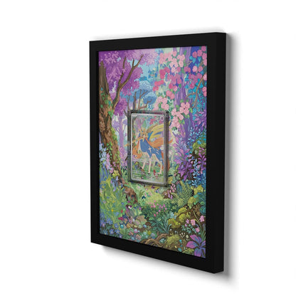 100 Zacian - Extended Artwork Framed Pokemon Card Display