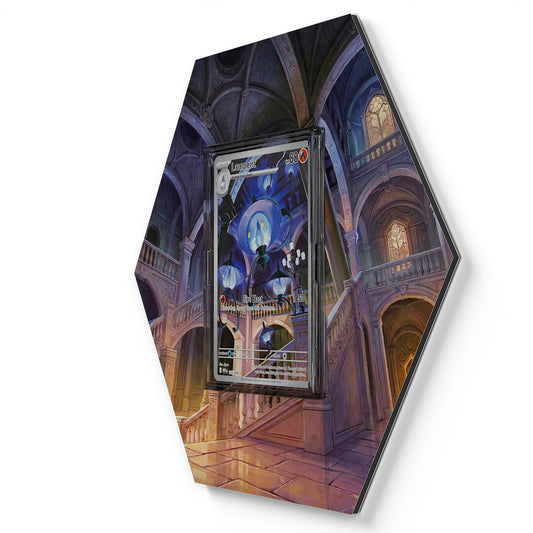 102/086 Lampent - Extended Artwork Pokemon Card Display