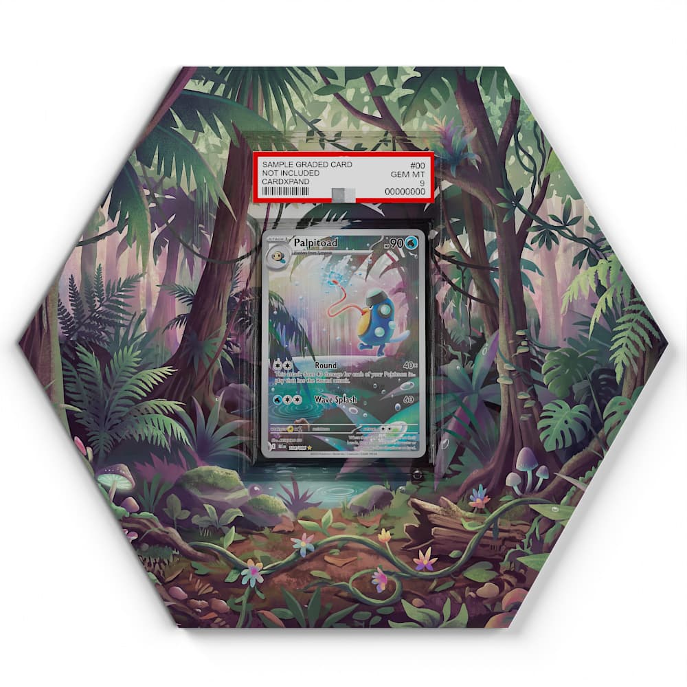 104 Palpitoad - Extended Artwork Pokemon Card Display