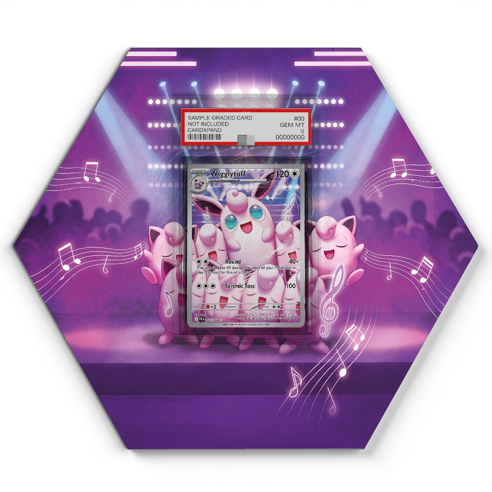 105/094 Wigglytuff - Extended Artwork Pokemon Card Display