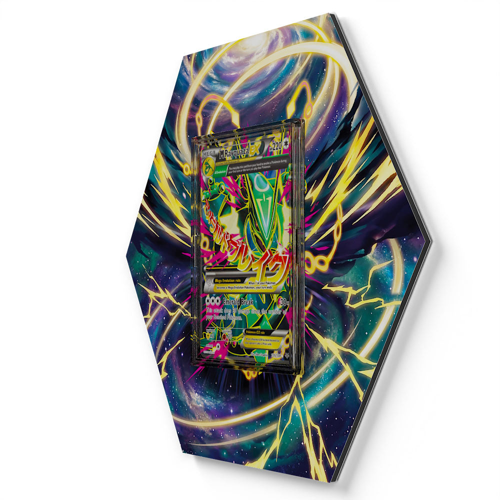 105/108 M Rayquaza EX - Extended Artwork Pokemon Card Display
