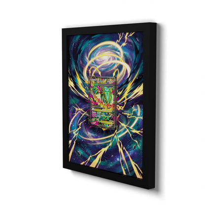 105/108 M Rayquaza EX - Extended Artwork Framed Pokemon Card Display