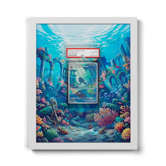 106/086 Tirtouga - Extended Artwork Framed Pokemon Card Display