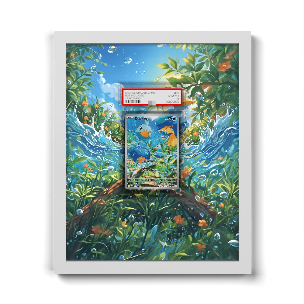 109/086 Ducklett - Extended Artwork Pokemon Card Frame