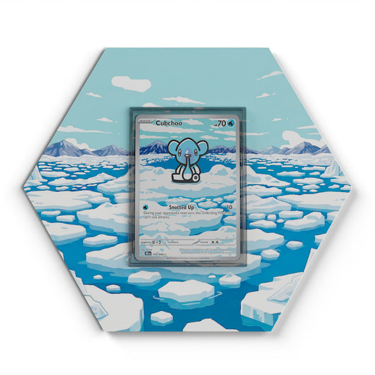 109/086 Cubchoo - Extended Artwork Pokemon Card Display