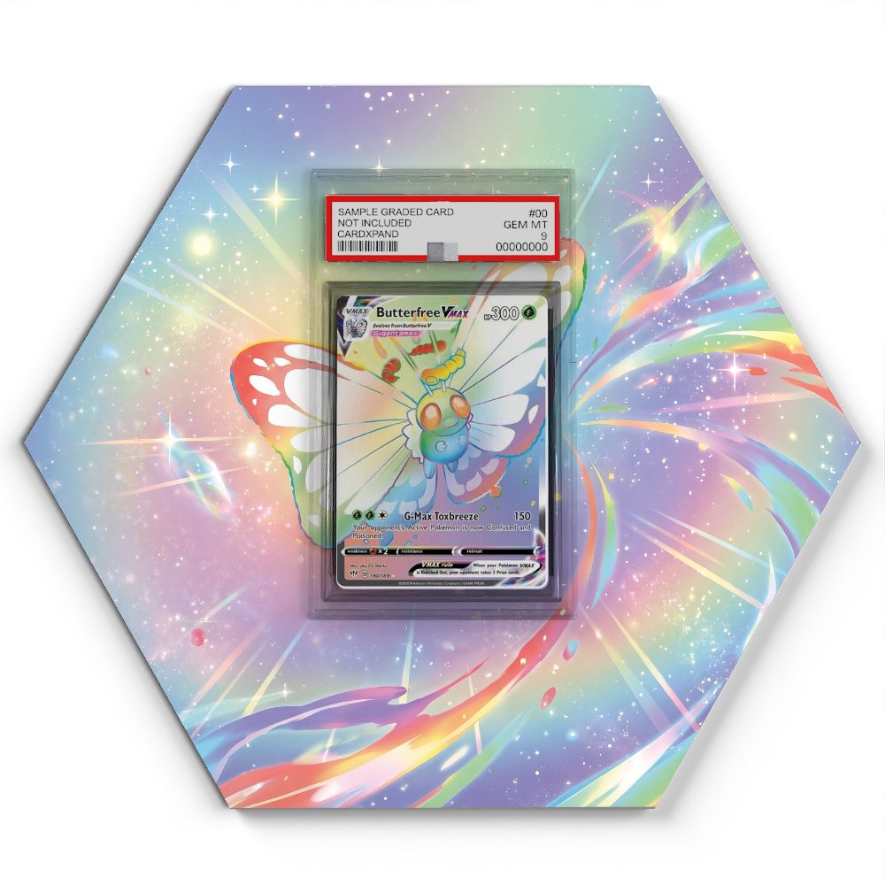 109/189 Butterfree VMAX - Extended Artwork Pokemon Card Display