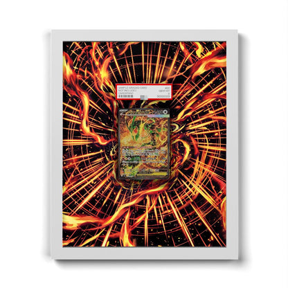 110/076 Mega Rayquaza EX - Extended Artwork Pokemon Card Frame