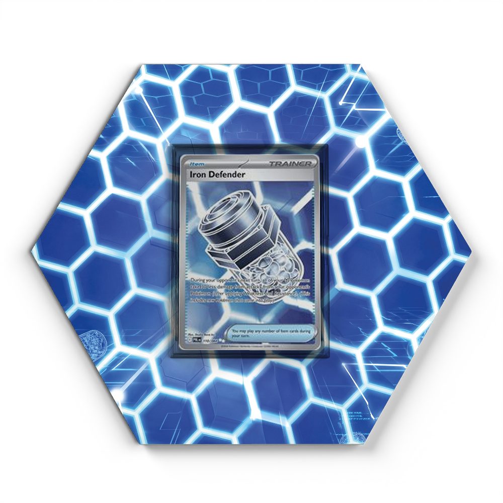 110/084 Iron Defender - Extended Artwork Pokemon Card Display