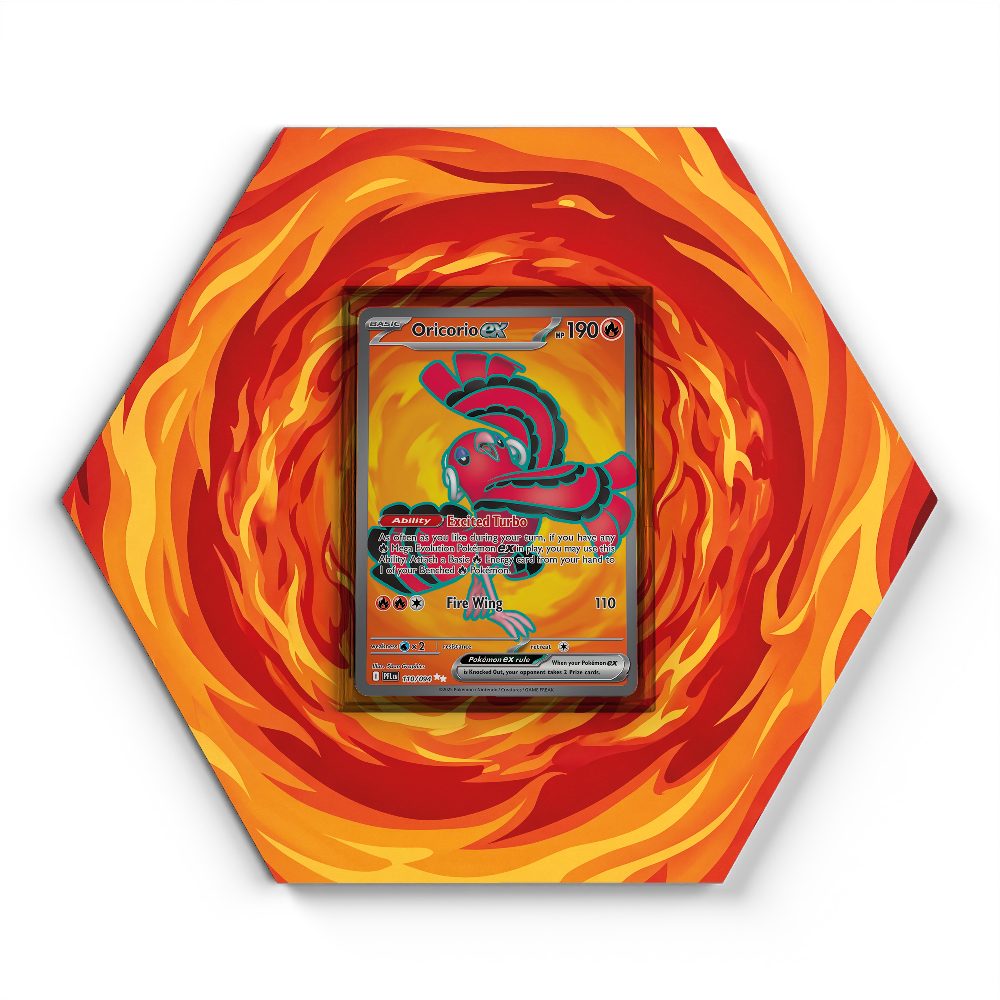 110/094 Oricorio ex - Extended Artwork Pokemon Card Display