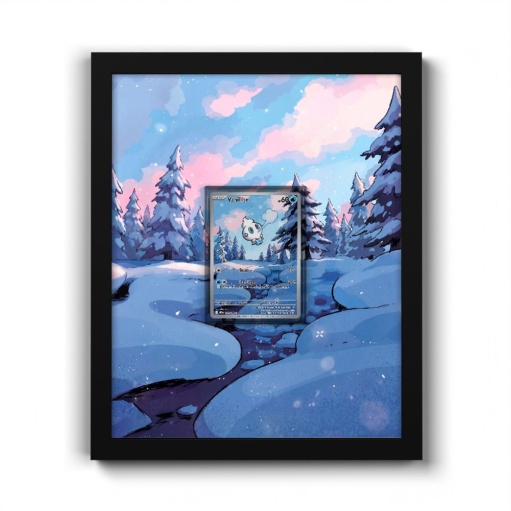 111/086 Vanillite - Extended Artwork Pokemon Card Frame