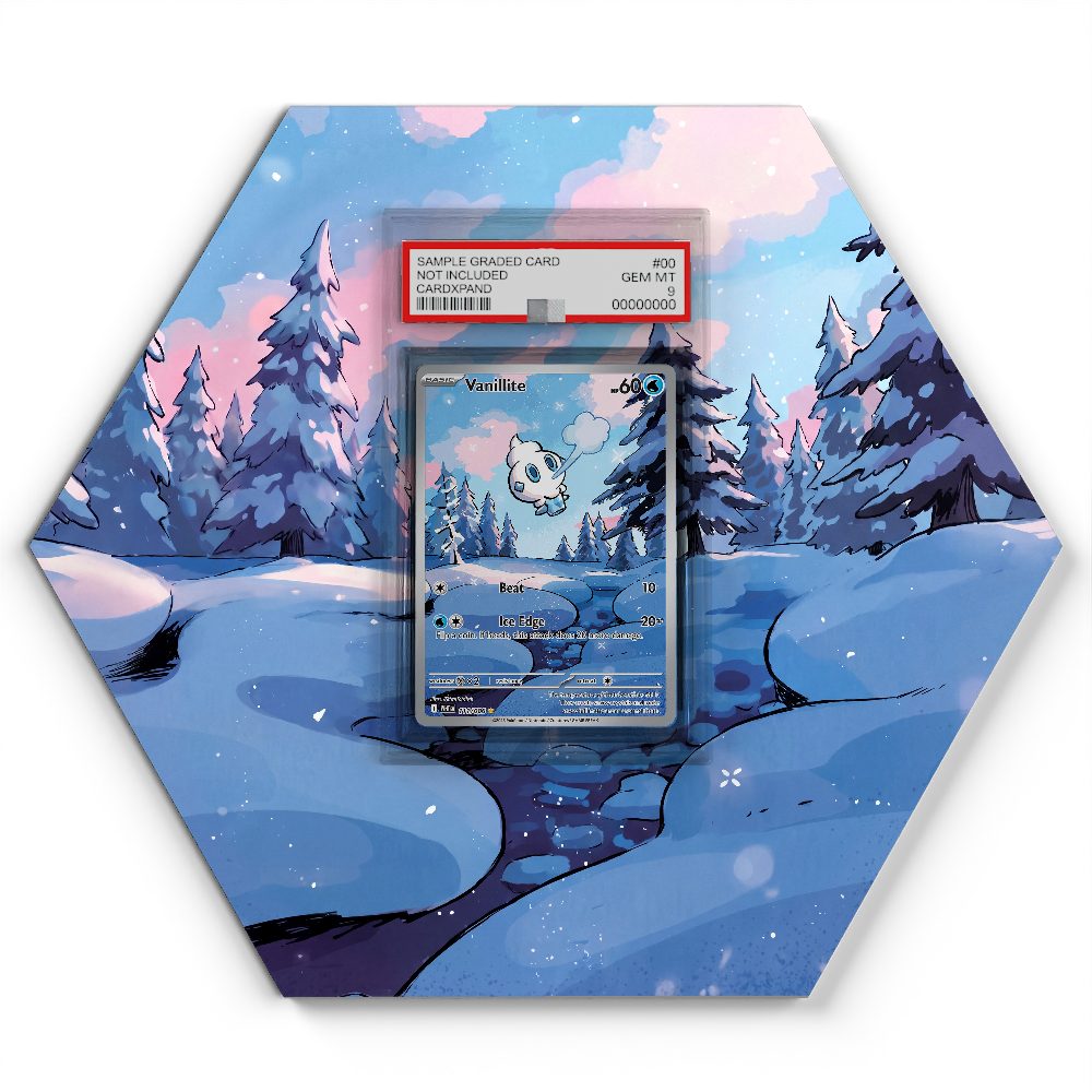 111/086 Vanillite - Extended Artwork Pokemon Card Display