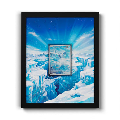 111/086 Cryogonal - Extended Artwork Framed Pokemon Card Display