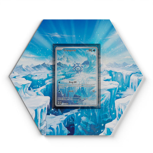 111/086 Cryogonal - Extended Artwork Pokemon Card Display