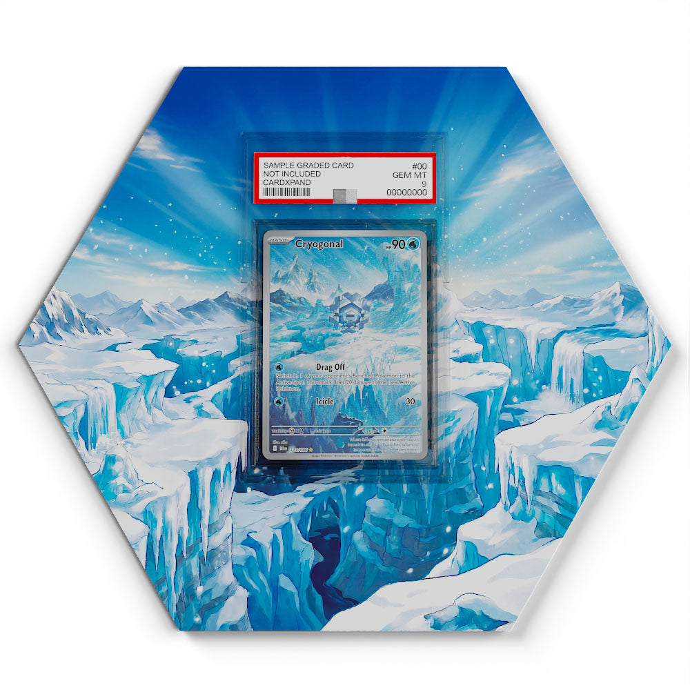 111/086 Cryogonal - Extended Artwork Pokemon Card Display
