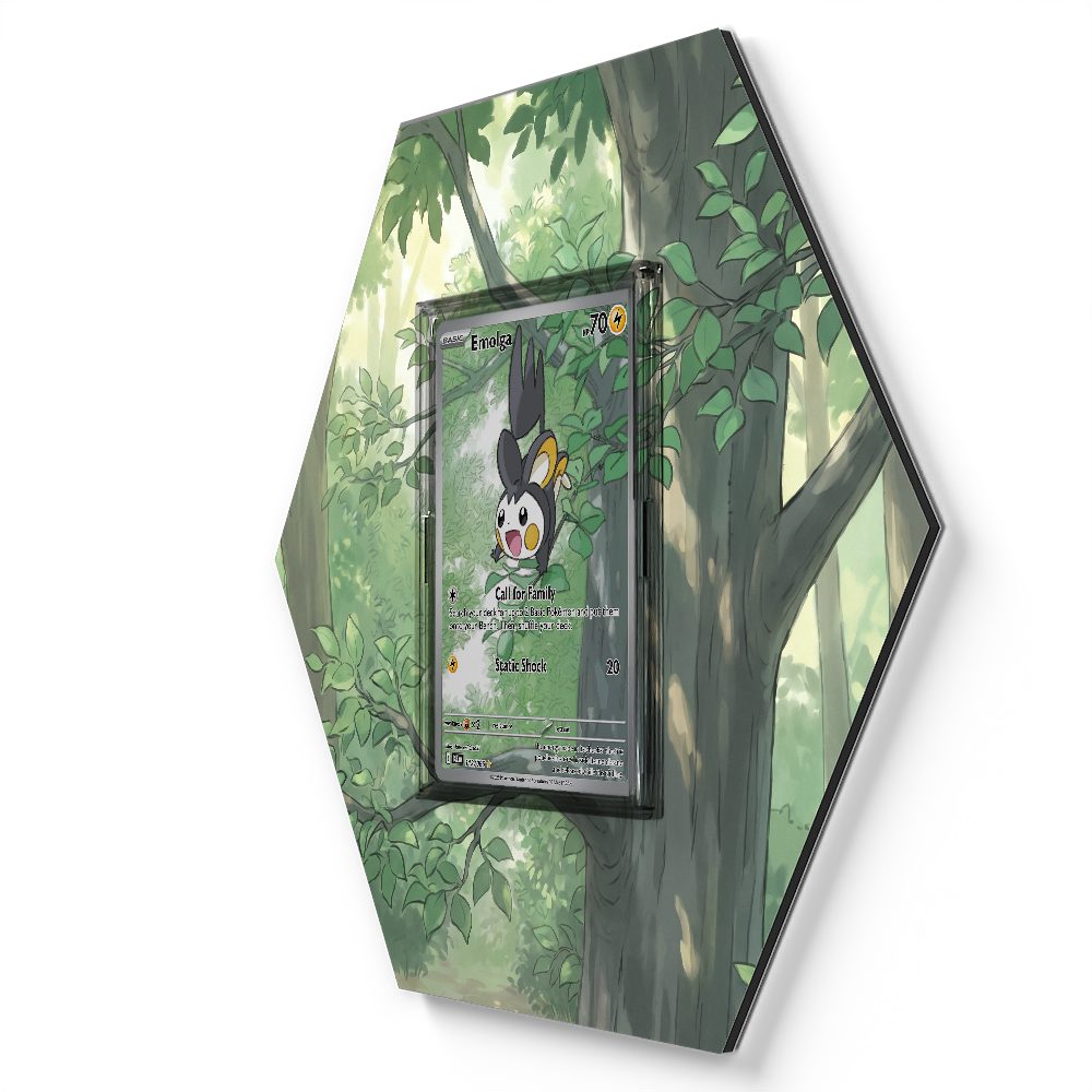 112/086 Emolga - Extended Artwork Pokemon Card Display