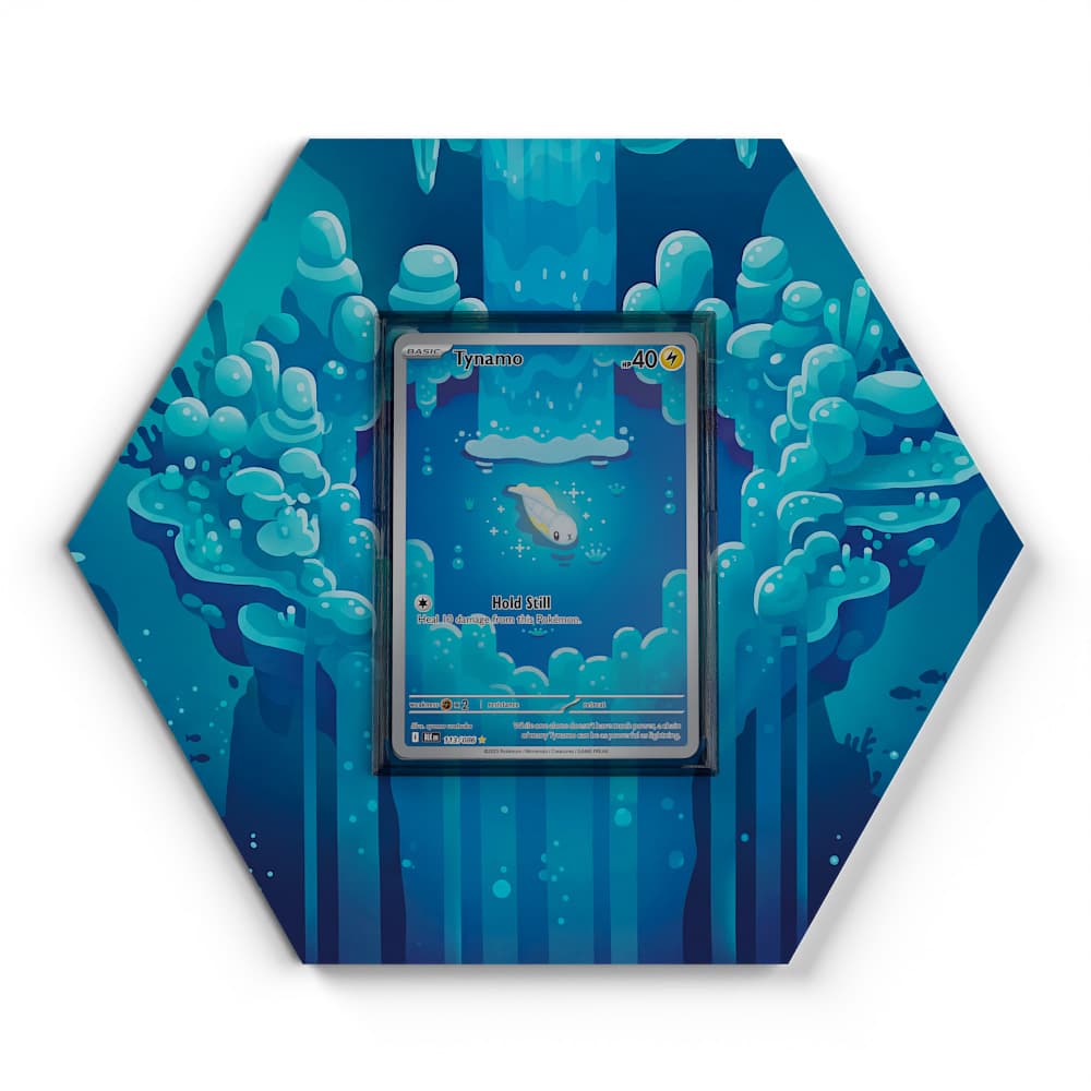 113 Tynamo - Extended Artwork Pokemon Card Display
