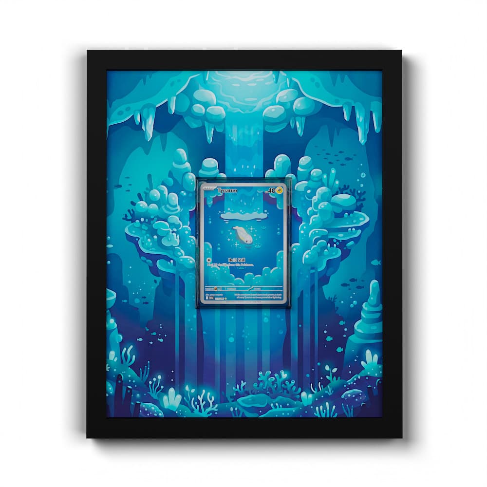 113/086 Tynamo - Extended Artwork Framed Pokemon Card Display