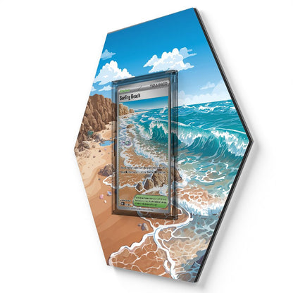114/086 Surfing Beach - Extended Artwork Pokemon Card Display