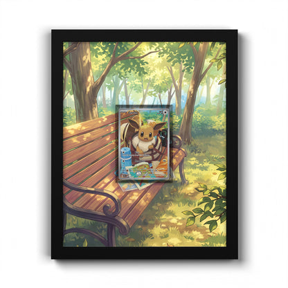 114/103 Eevee - Extended Artwork Pokemon Card Frame